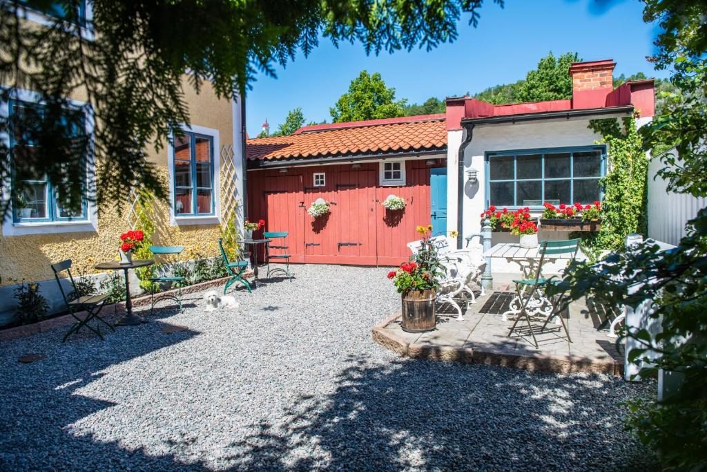 Johannas Guest House innergård i Söderköping